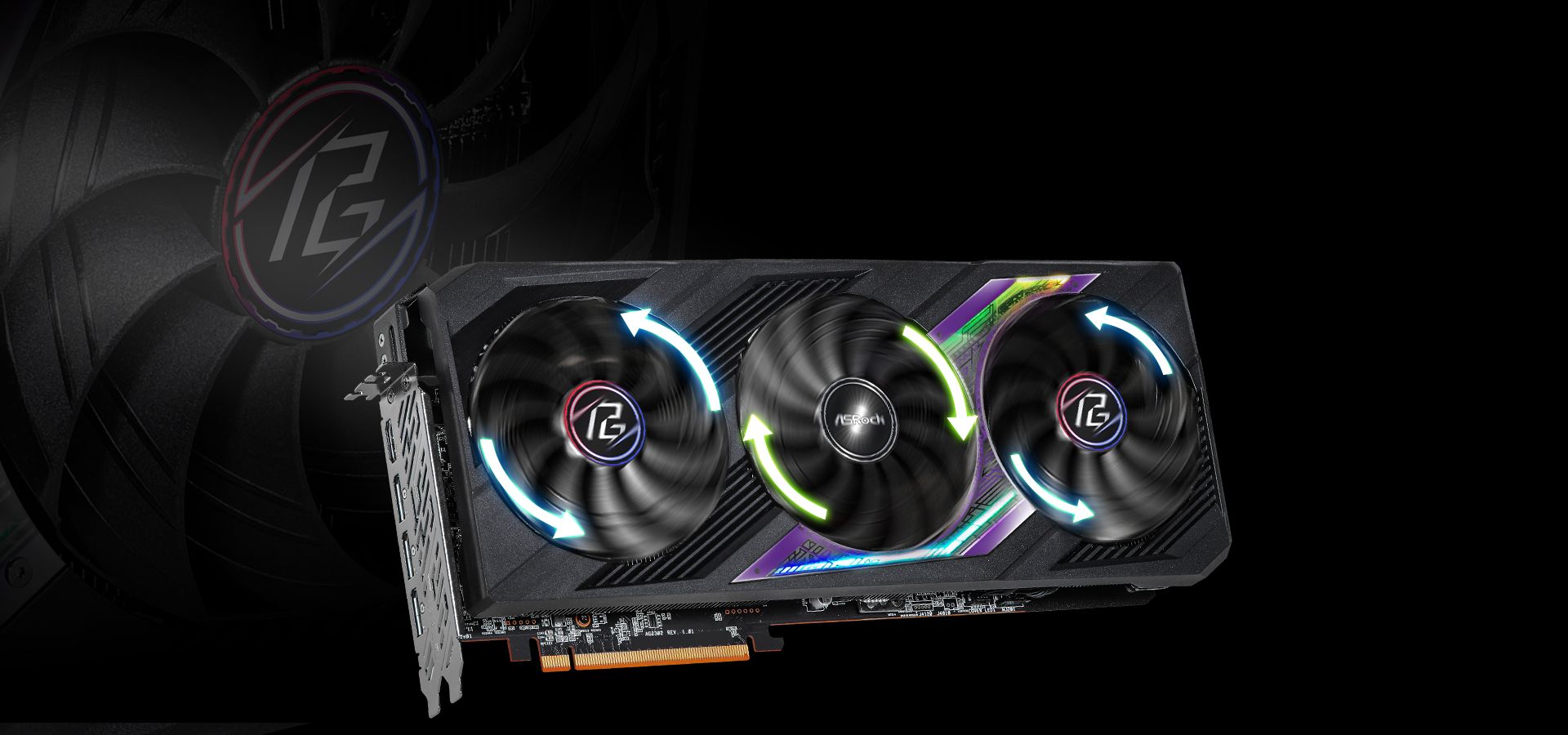 ASRock Phantom Gaming Radeon RX 7800 XT Video Card RX7800XT PG